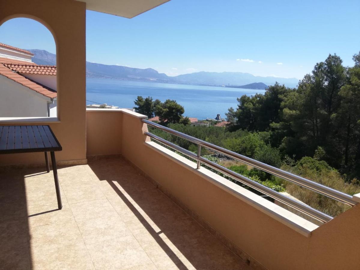 Apartments Panorama With Seasonal Pool Slatine Exterior foto